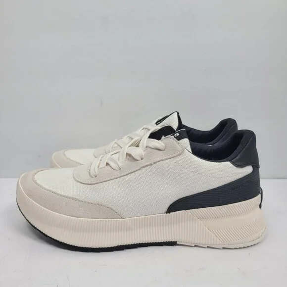 Sorel Out N About III City Women's Sea Salt Black Sneakers US Size 9.5 - Picture 2 of 8